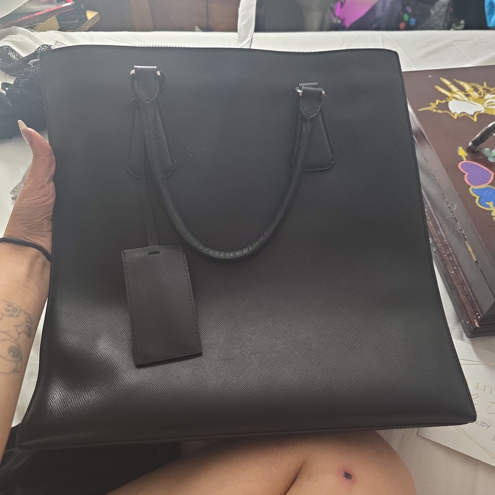 Prada Black Men's Briefcase